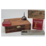 Vintage Boxes / Tins: Corina Larks, Hilvilla Tea +