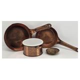 Copper: National & Woolworth Skillets, Teleflora