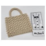 Beaded Evening Purse / Handbag w/ Shine +