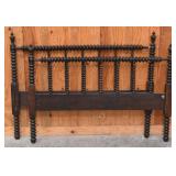 Antique Jenny Lind Spindle Spool 3/4 Bed -no rails
