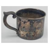 Sterling Silver Antique Baby Cup 28.6g