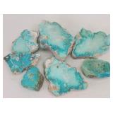 (7pcs) Natural Turqouise (?) Rock Specimens 4.2oz