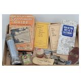 Ephemera Lot: Wyoming Map, Salesman Pamphlets