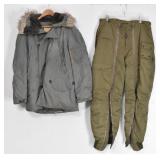 Military Fur Lined Type A-IIA Pants & N-3B Parka