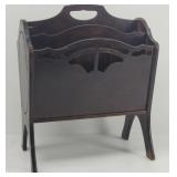 BUTLER Vintage Mahogany Magazine Rack