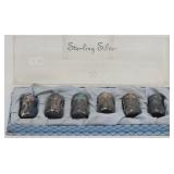 V.L. Sterling Silver S&P Shakers Boxed Set- 21.7g