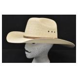 Cowboy Hat Dallas Hats 7 3/8 20X Straw