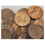 Pre-1982 Copper Pennies $10+/- Face Value