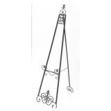 Large Floor Standing Wrought Metal Art Easel 5ft