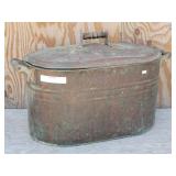 Antique Copper Clad  Boiler