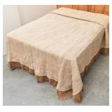 Queen Size Bedspread HAND MADE Nogales Mexico