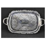 Webster Wilcox Oneida Serving Tray Silver Plate