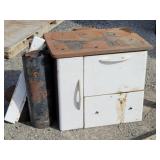 Antique 6 Burner Wood
