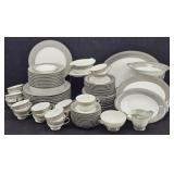 77 pc Sango PLATINA China Service for 10