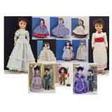 (13) Dolls: Madame Alexander, Effanbee, Royal, ...