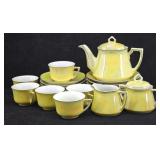 Leuchtenberg Germany Lusterware Tea Set for 6