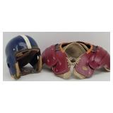 Vintage SP45 Football Pads & Helmet