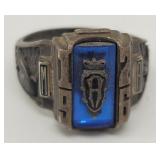 1962 Josten Sterling Silver Class Ring 11.6gtw