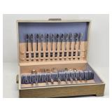 52 pc 1847 Rogers Bros SILVIA 1934 Flatware for 12