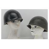 (2) US Military Vintage M1 Helmet Liners