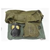 US Military M17 Gas Mask Vietnam War Era