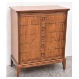 Mid-Century Dixie 5 Drawer Oak Dresser 36"