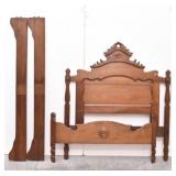 Antique Victorian Bed Frame Double