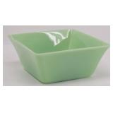 Jadeite Square Bowl