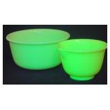 Hamilton Beach Custard Uranium Glass Mixing & ...