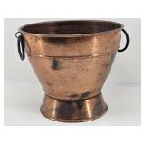 Hand Crafted Copper Planter 9" Tall