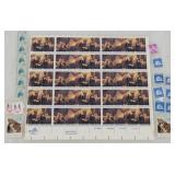 Bicentennial 13 Cent July 4, 1776 Stamp Sheet plus