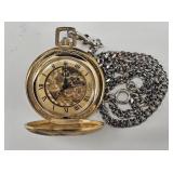 Colibri Incabloc Goldtone Mechanical Pocket Watch