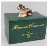 Dept. 56 Bejeweled Collection Boxer Trinket Box