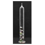 Galileo Glass Thermometer 17" T