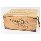 Lewis & Clark Camp Chef Wooden Crate