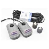 (2) Elemental 02 Air Pumps #EOP202, 2W +