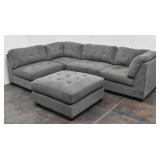 Sectional Couch / Sofa w/ Ottoman