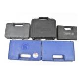 (5) Hand Gun Cases, Sig Sauer Laser Sight...