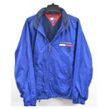 Tommy Hilfiger Mens Blue Rain Jacket L