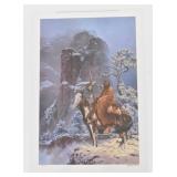 THE MYSTIC WARRIOR Art Print by Chuck Ren S/N