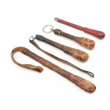 (4) Impact Weapons: Leather Sap,  Blackjacks