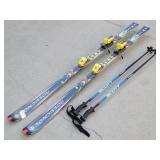 Rossignol Cut Skis & Scott Poles