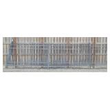 (4) Aluminum Spear Top Fence Panels 6