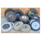 (14) Tires / Wheels: For Lawn Mowers, Garden