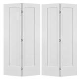 Lincoln Park 6/0 Bifold Panel Closet Door Set NEW