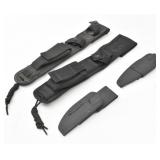(4) Knife Sheaths: KA BAR Eagle, Hard Plastic ...