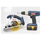 RYOBI Cordless Drill & Saw