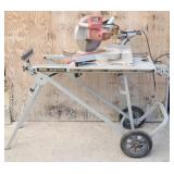 RIGID 12" Sliding Miter Saw & Rigid Mobile Stand