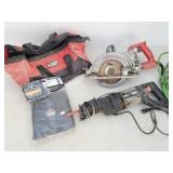 Reciprocating Tiger Saw & Skil Worm Drive Saw