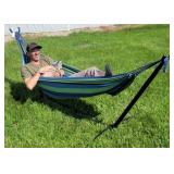 Free Standing Double Hammock W/ Stand